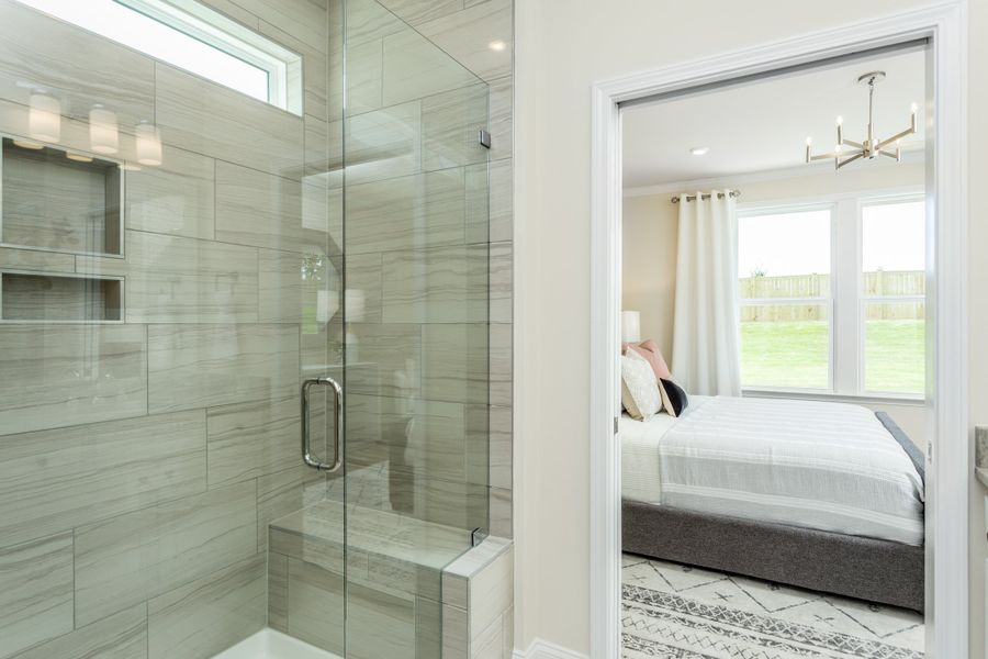 Furnished interior view inside a new home in Del Webb Southern Harmony, Murfreesboro (Image 30). Furnished interior view inside a new home in Del Webb Southern Harmony, Murfreesboro (Image 30).