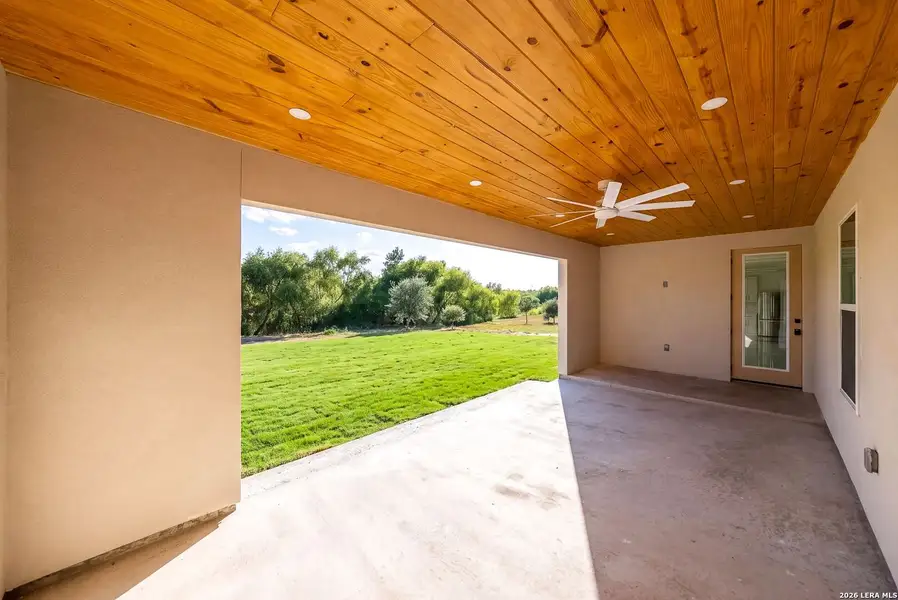 Exterior details and patio area of a home in , Kyle (Image 31).