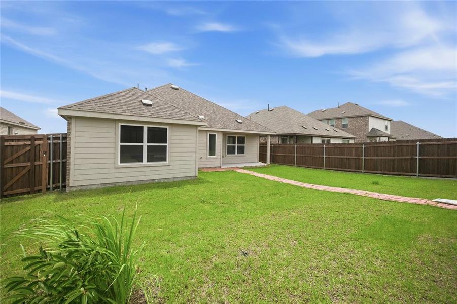 Exterior details and patio area of a home in , Forney (Image 4). Exterior details and patio area of a home in , Forney (Image 4).
