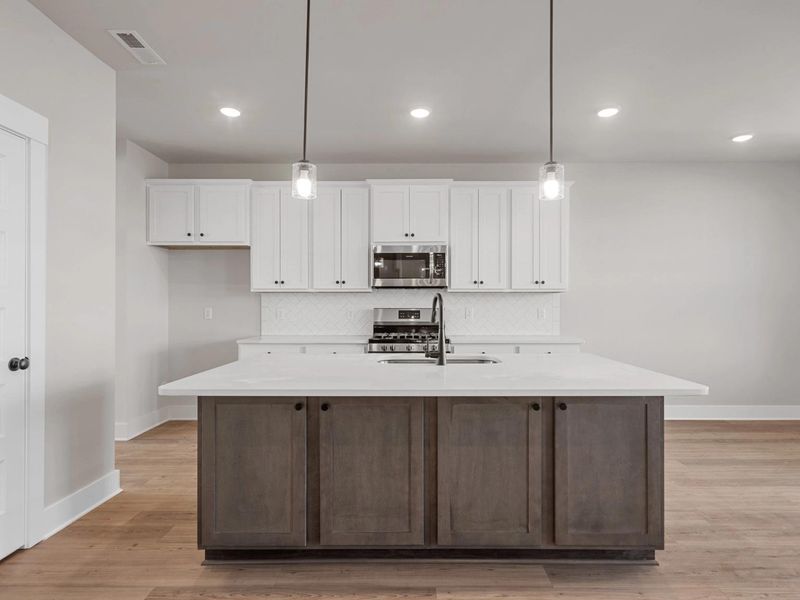 Furnished interior view inside a new home in Calista Farms, White House (Image 4).