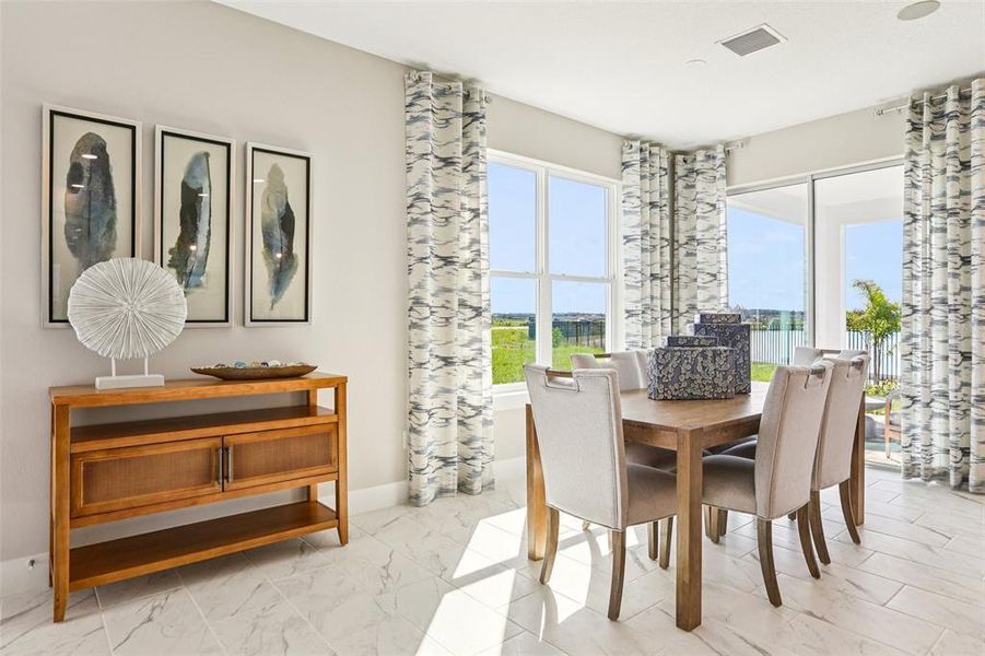 Furnished interior view inside a new home in , San Antonio (Image 13).
