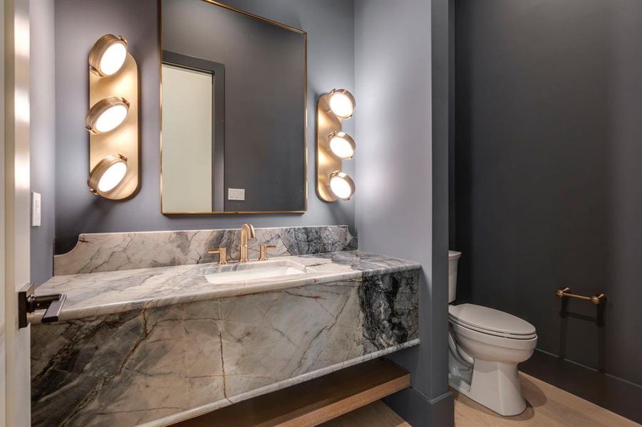 Furnished interior view inside a new home in , Dallas (Image 29).