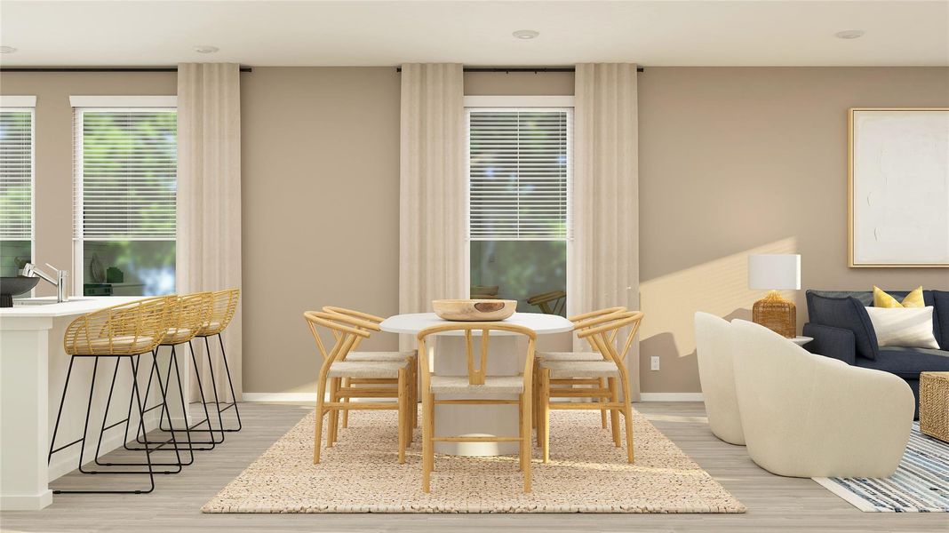 Furnished interior view inside a new home in Elm Creek: Eventide Collection, Elgin (Image 22).