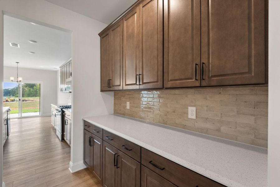 Furnished interior view inside a new home in Hayes Village, Greensboro (Image 9).