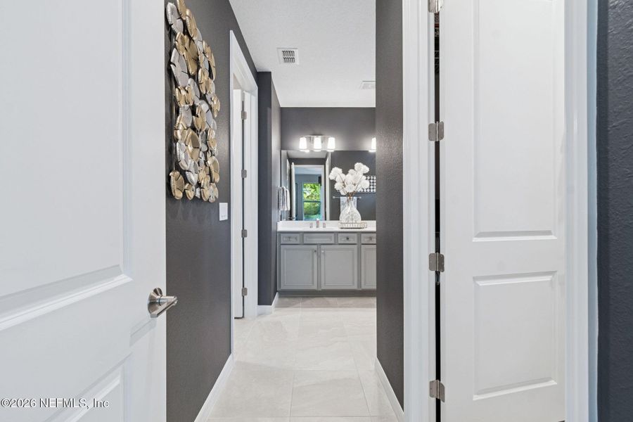 Furnished interior view inside a new home in , St. Augustine (Image 10).