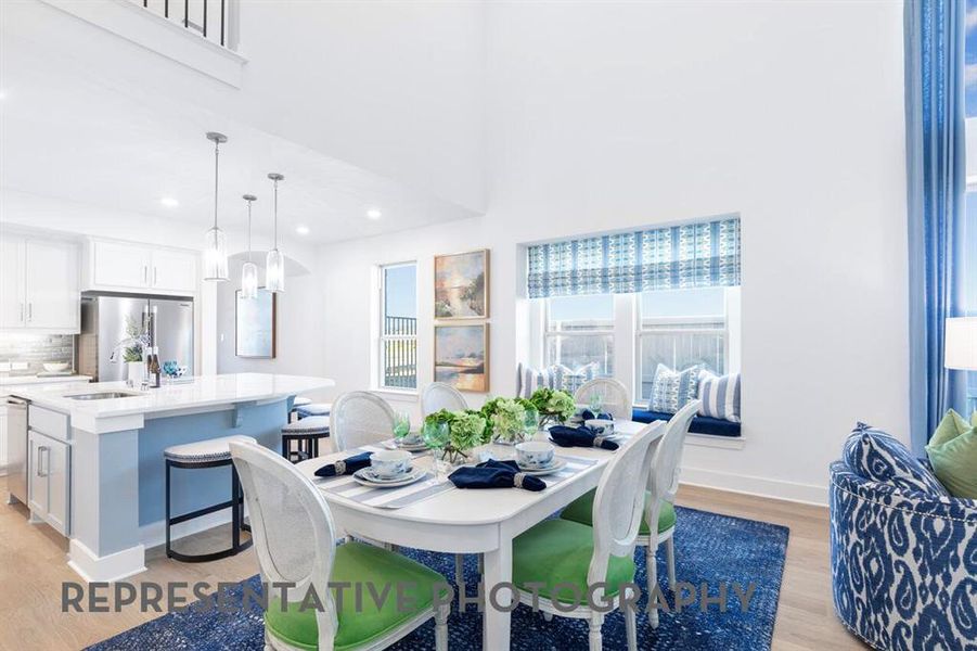 Furnished interior view inside a new home in Goodland, Midlothian (Image 29).