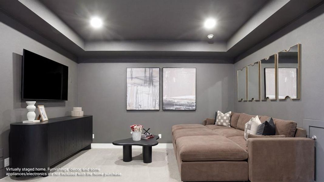 Furnished interior view inside a new home in The Parks at Wilson Creek, Celina (Image 15).