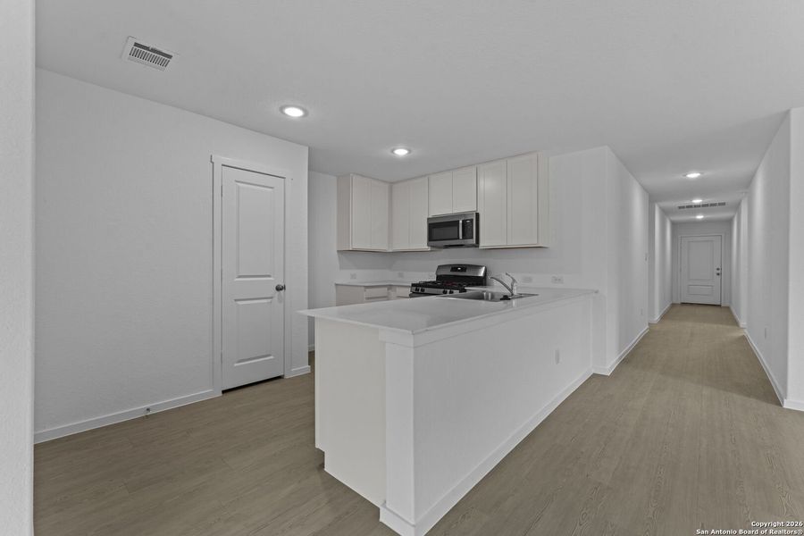Furnished interior view inside a new home in Voss Farms: Watermill Collection, New Braunfels (Image 8).