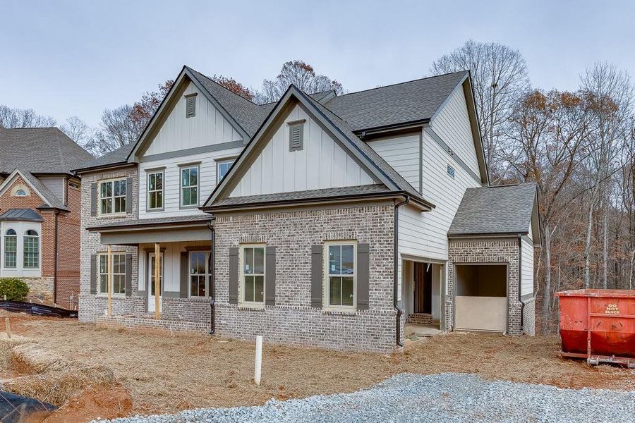 In-progress construction of a new home in , Jefferson, GA (Image 5).