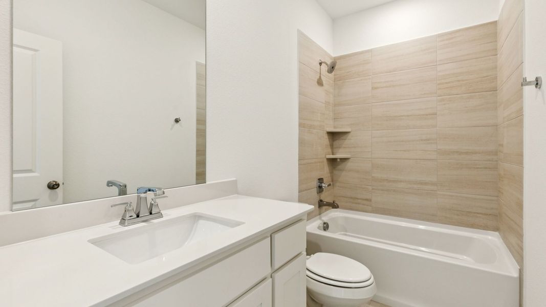 Representative furnished interior of a home built from the Tristan by Normandy Homes in Rainwater Crossing, Celina (Image 4).