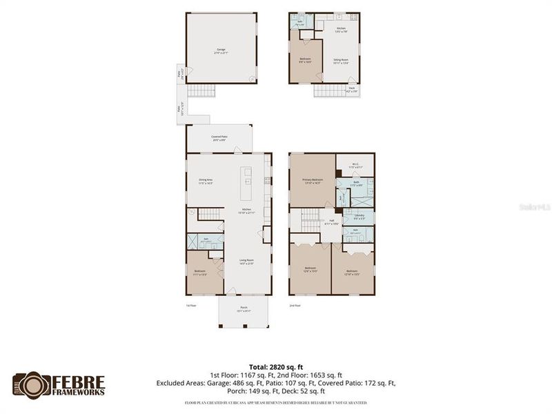 2D floor plan layout of this home in , St. Petersburg, FL (Image 5). 2D floor plan layout of this home in , St. Petersburg, FL (Image 5).