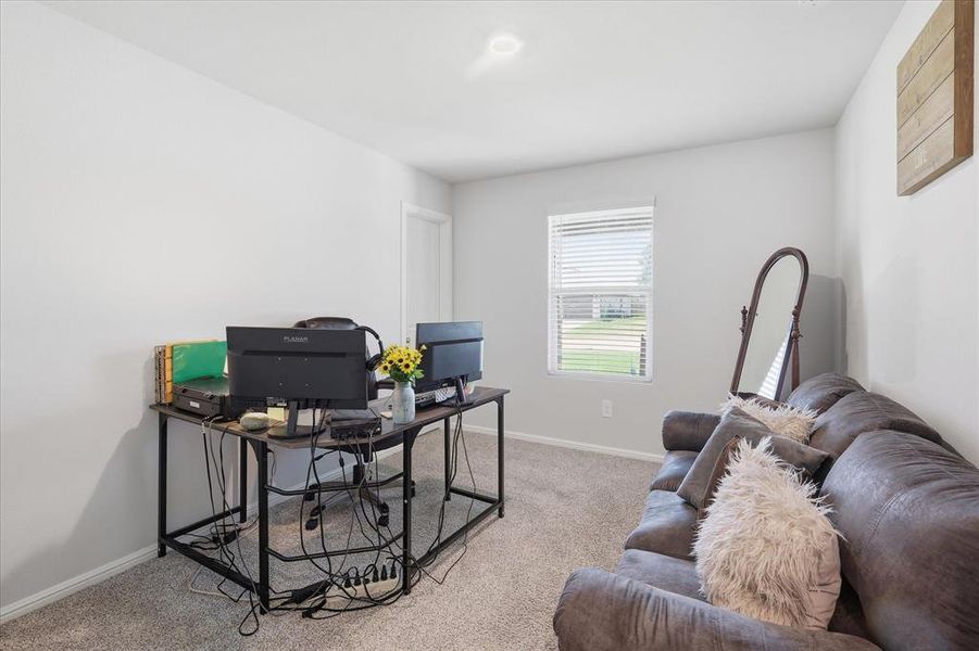 Furnished interior view inside a new home in Cresson Estates, Cresson (Image 10).