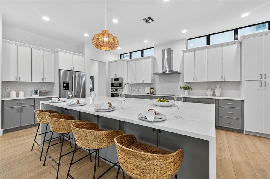 Furnished interior view inside a new home in , St. Petersburg (Image 14).