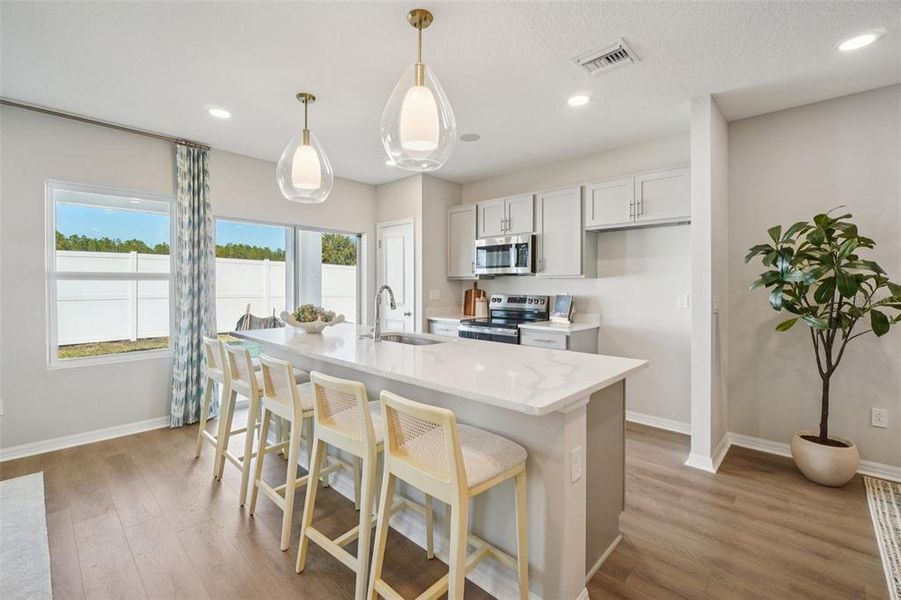 Furnished interior view inside a new home in Twin Oaks, Zephyrhills (Image 15).