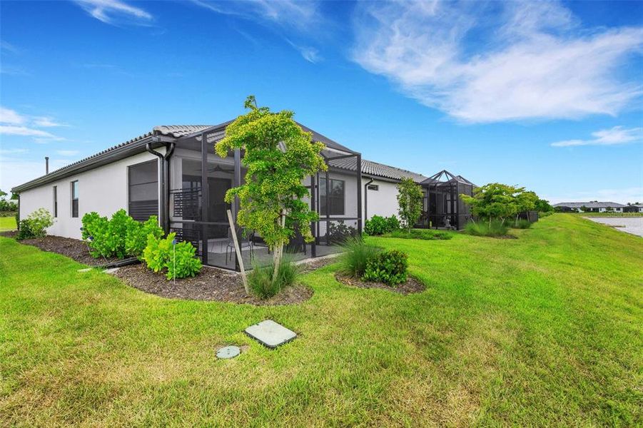 Exterior details and patio area of a home in , Nokomis (Image 35).