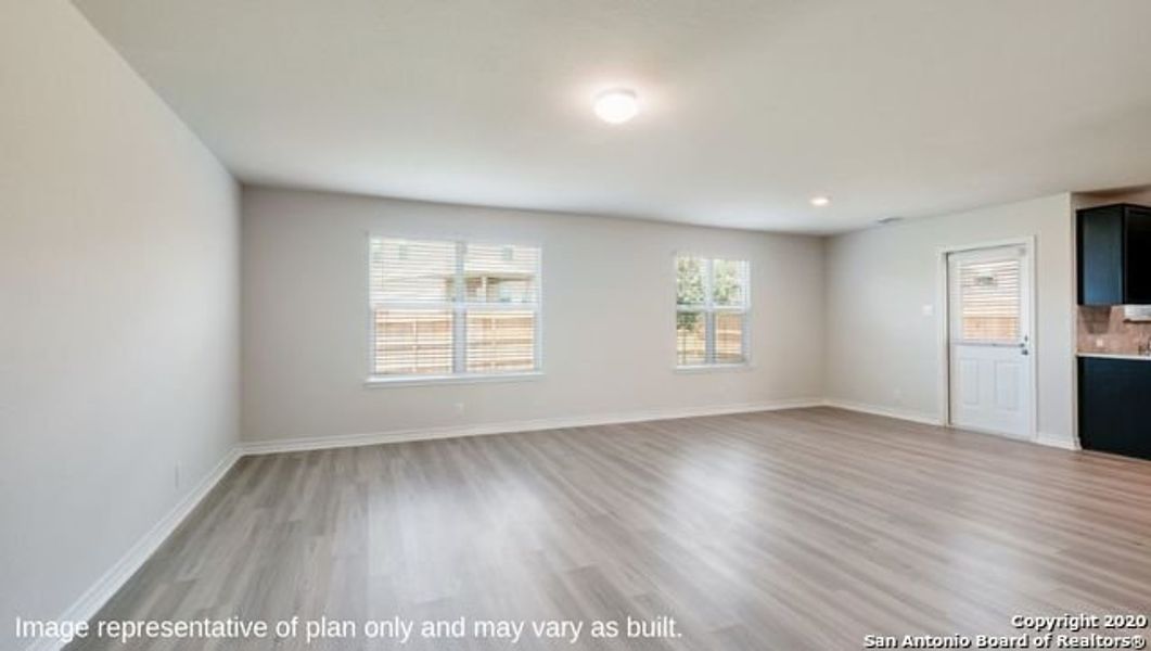 Spacious, unfurnished interior of a new home in Redbird Ranch, San Antonio (Image 14).