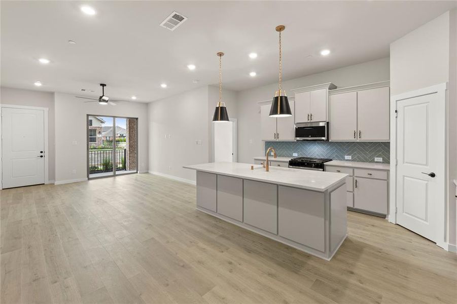 Furnished interior view inside a new home in , Wylie (Image 8). Furnished interior view inside a new home in , Wylie (Image 8).