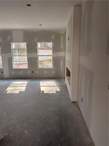 In-progress construction of a new home in River Walk Place, Lawrenceville, GA (Image 27).