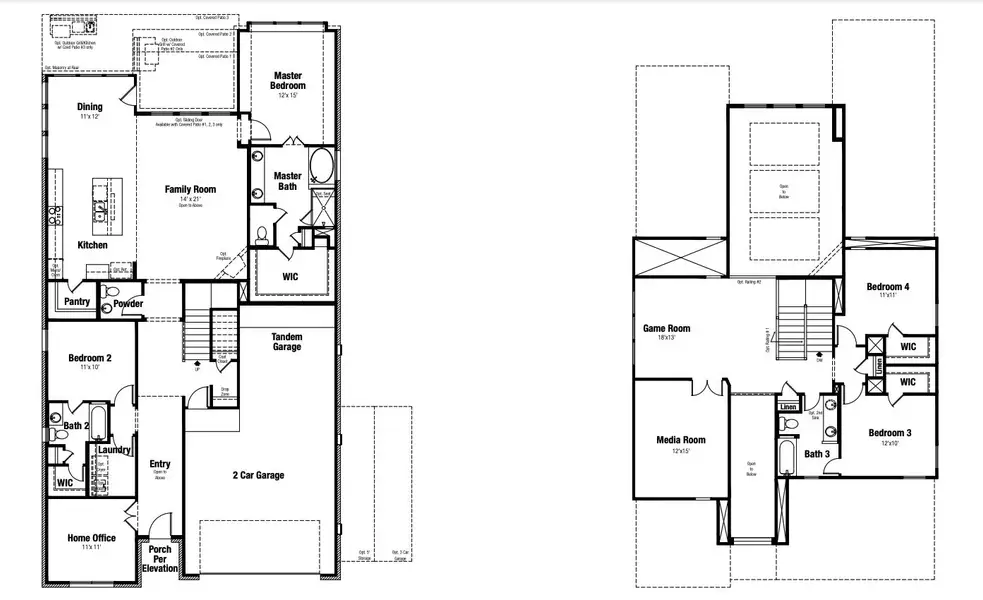 Image 4 representing the Oltorf by Scott Felder Homes in Foxbrook, Cibolo, TX. Image 4 representing the Oltorf by Scott Felder Homes in Foxbrook, Cibolo, TX.