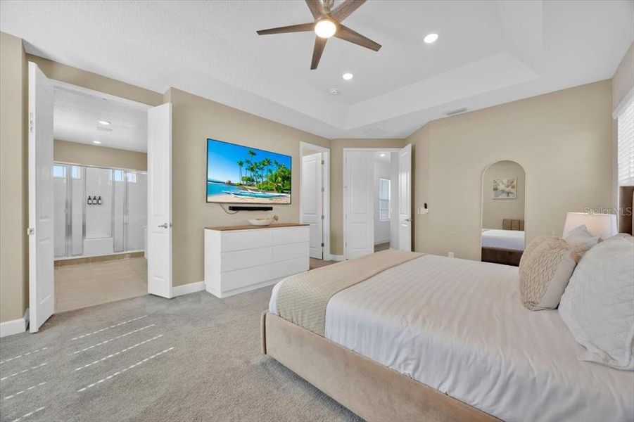 Furnished interior view inside a new home in , Reunion (Image 31).