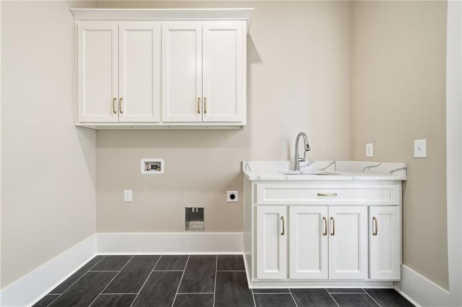 Furnished interior view inside a new home in , White (Image 9). Furnished interior view inside a new home in , White (Image 9).