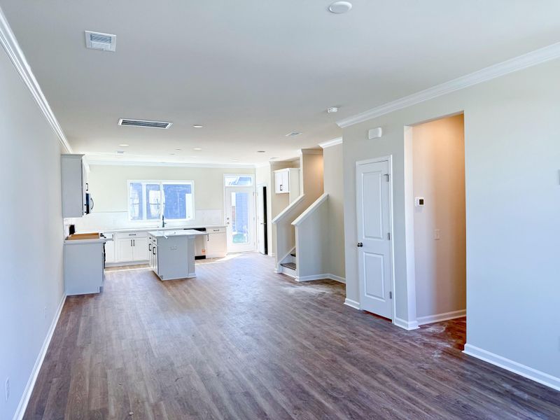 Spacious, unfurnished interior of a new home in Townhomes at Nexton, Summerville (Image 7).