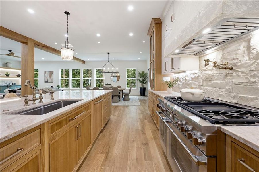 Furnished interior view inside a new home in , Marietta (Image 15).