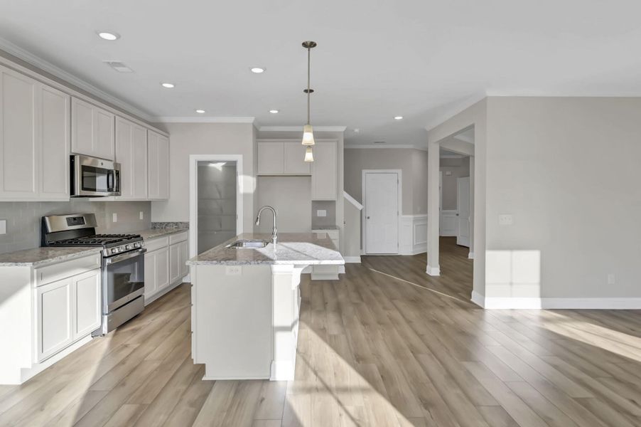 Furnished interior view inside a new home in Ashton Lakes, Lexington (Image 8).