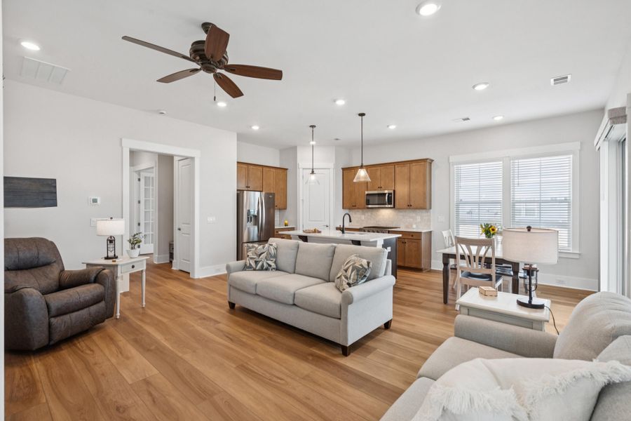 Furnished interior view inside a new home in , Summerville (Image 51).