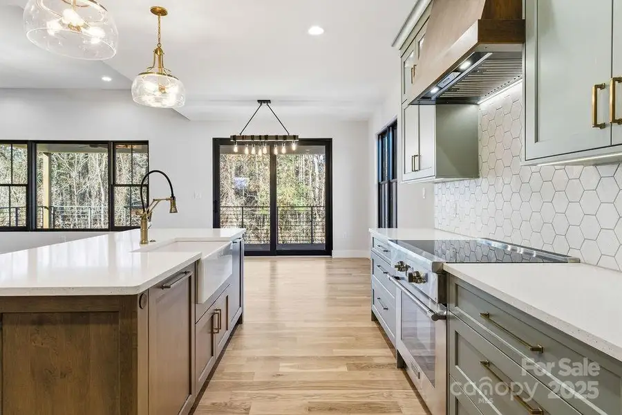 Custom cabinetry throughout with premium finishes and storage