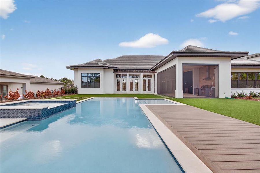 Exterior details and patio area of a home in , Montverde (Image 27). Exterior details and patio area of a home in , Montverde (Image 27).