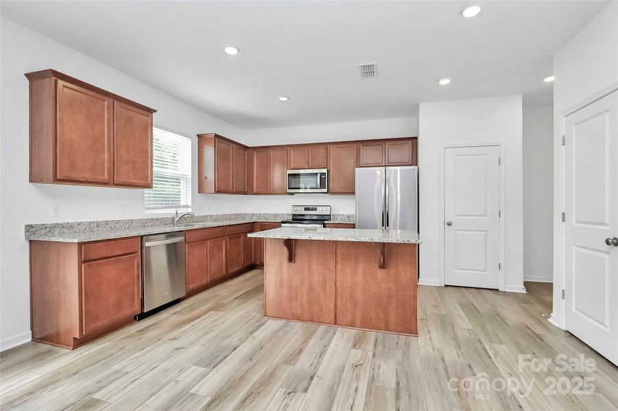 Furnished interior view inside a new home in Sunbriar, Charlotte (Image 8).