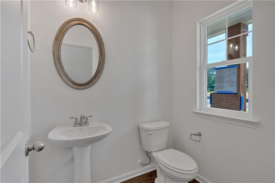 Furnished interior view inside a new home in The Overlook at Factory Shoals, Mableton (Image 12).