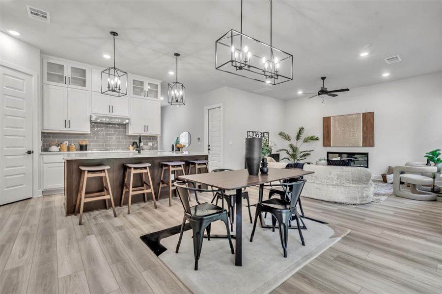 Furnished interior view inside a new home in , Austin (Image 9).