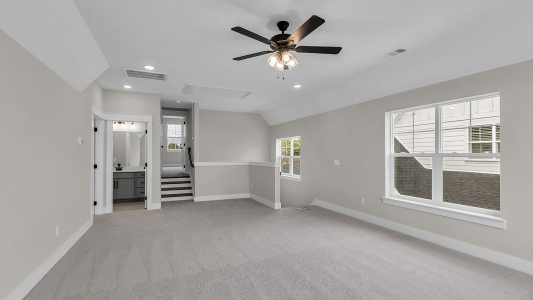 Furnished interior view inside a new home in Shelton Square, Murfreesboro (Image 29).