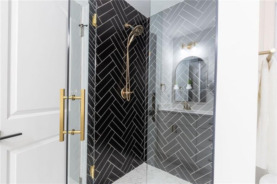 Furnished interior view inside a new home in , Snellville (Image 15).