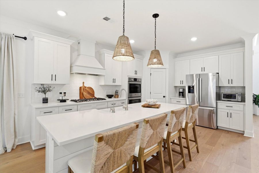 Furnished interior view inside a new home in , Mount Pleasant (Image 36).