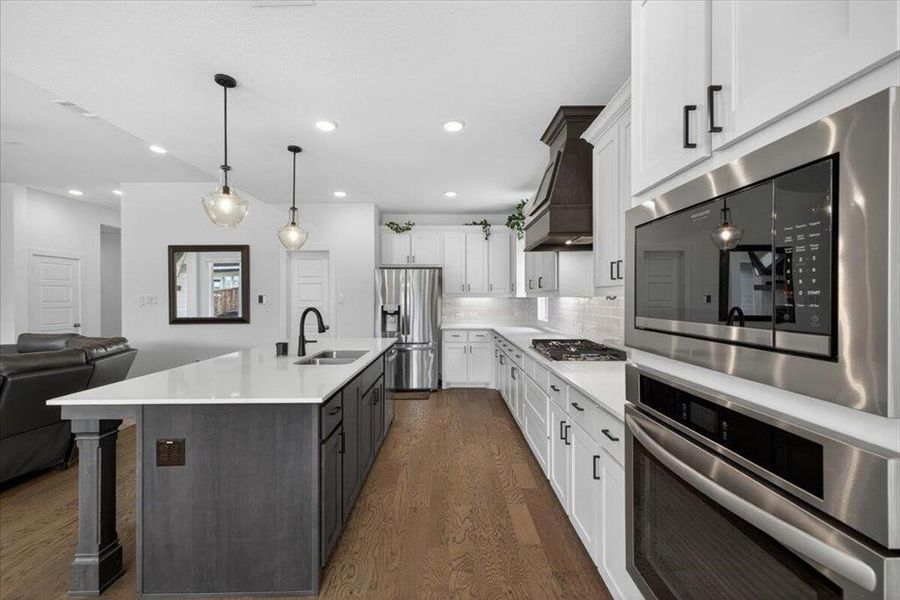 Furnished interior view inside a new home in Talon Hills, Fort Worth (Image 28).