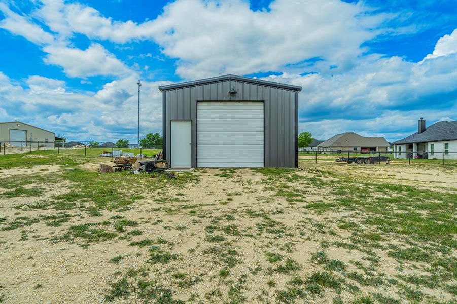 Exterior details and patio area of a home in , Weatherford (Image 3).