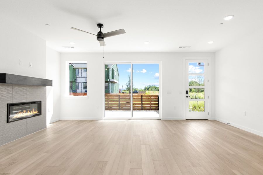 Spacious, unfurnished interior of a new home in Ten Mile Creek, Celina (Image 23). Spacious, unfurnished interior of a new home in Ten Mile Creek, Celina (Image 23).