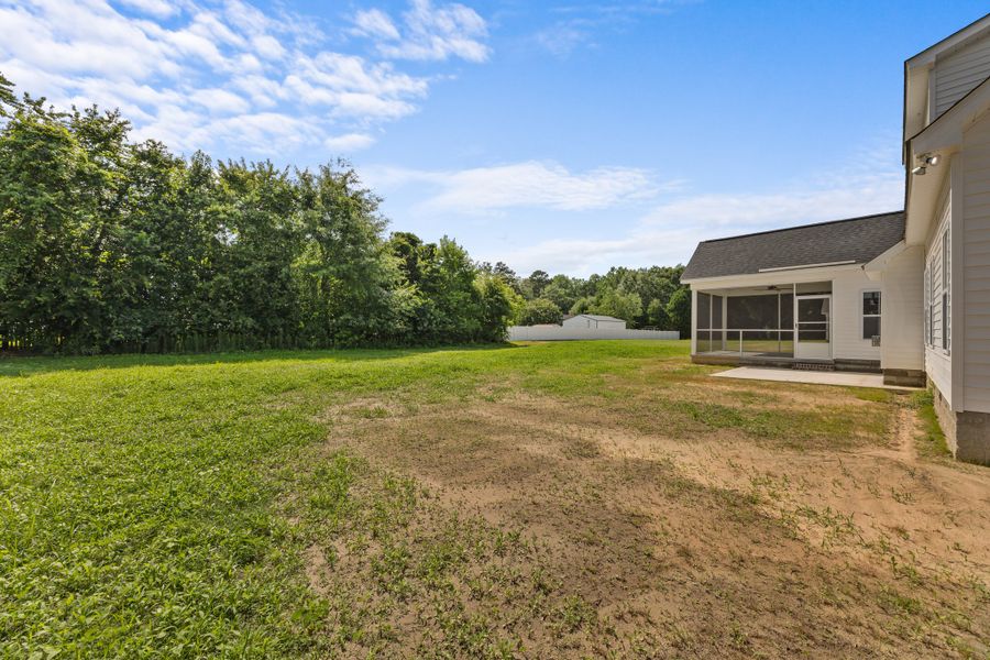 Representative exterior details of a home built from the Albemarle by Bill Clark Homes in Kennedy's Crossing, Grimesland (Image 28). Representative exterior details of a home built from the Albemarle by Bill Clark Homes in Kennedy's Crossing, Grimesland (Image 28).