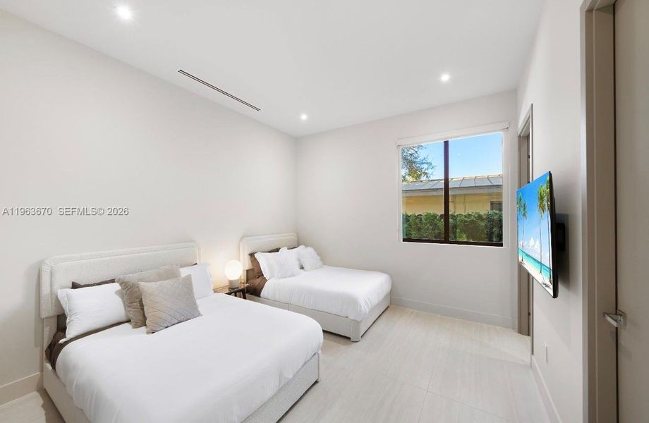 Furnished interior view inside a new home in , Miami (Image 9).