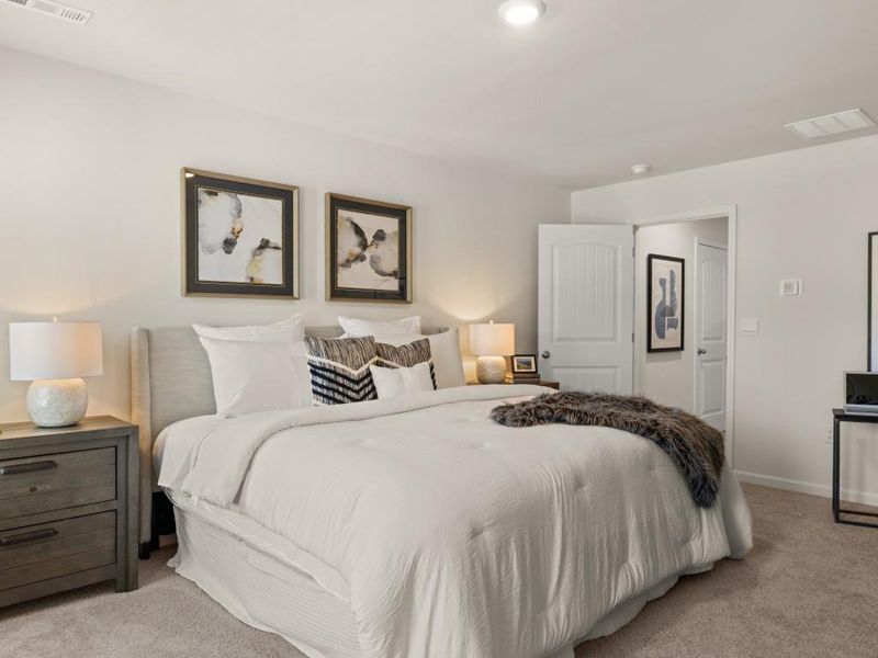 Furnished interior view inside a new home in Mountain Park, Dahlonega (Image 6). Furnished interior view inside a new home in Mountain Park, Dahlonega (Image 6).