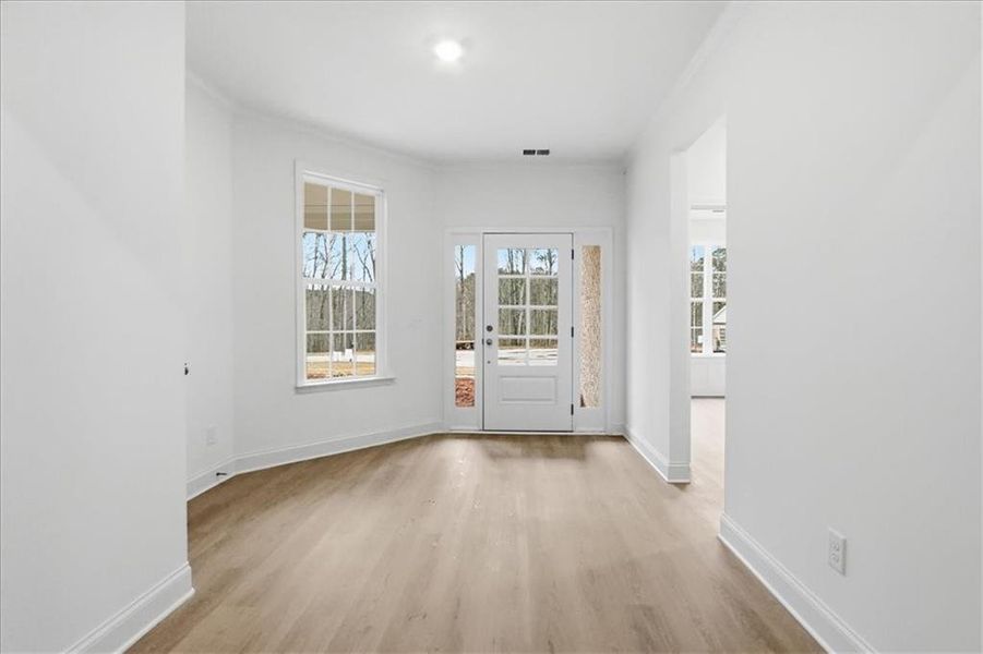 Spacious, unfurnished interior of a new home in , Monroe (Image 35). Spacious, unfurnished interior of a new home in , Monroe (Image 35).