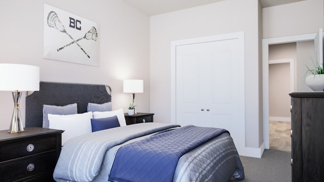 Representative furnished interior of a home built from the Bryson by Tri Pointe Homes in Painted Tree, McKinney (Image 6).