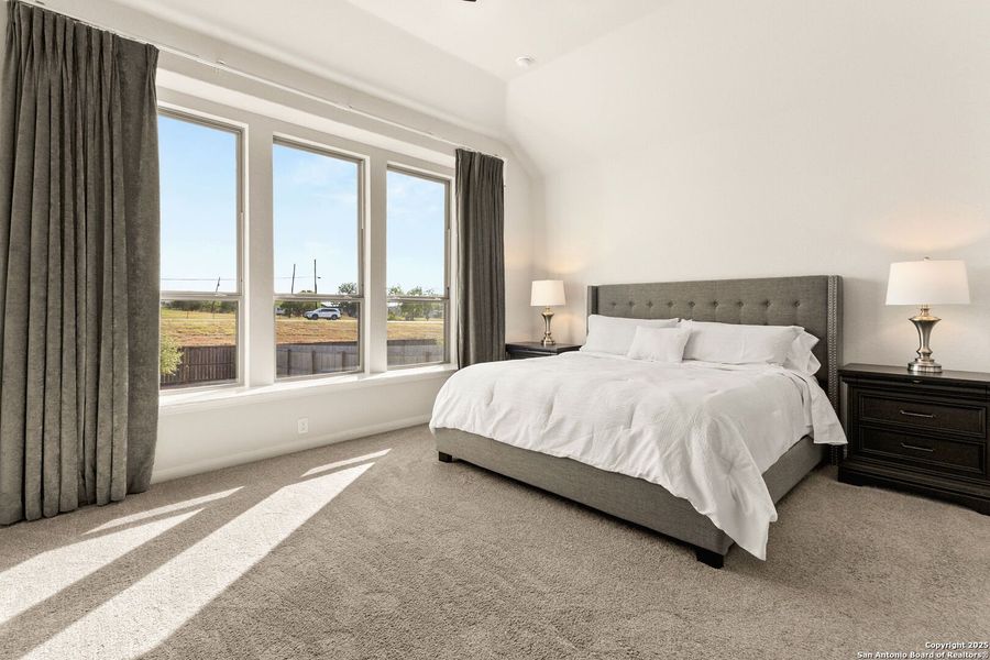 Furnished interior view inside a new home in Overlook at Creekside, New Braunfels (Image 16).