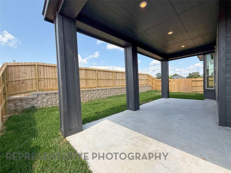 HUGE back patio HUGE back patio