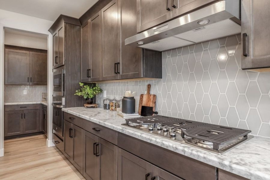 Furnished interior view inside a new home in The Grove at El Cidro, Goodyear (Image 16).