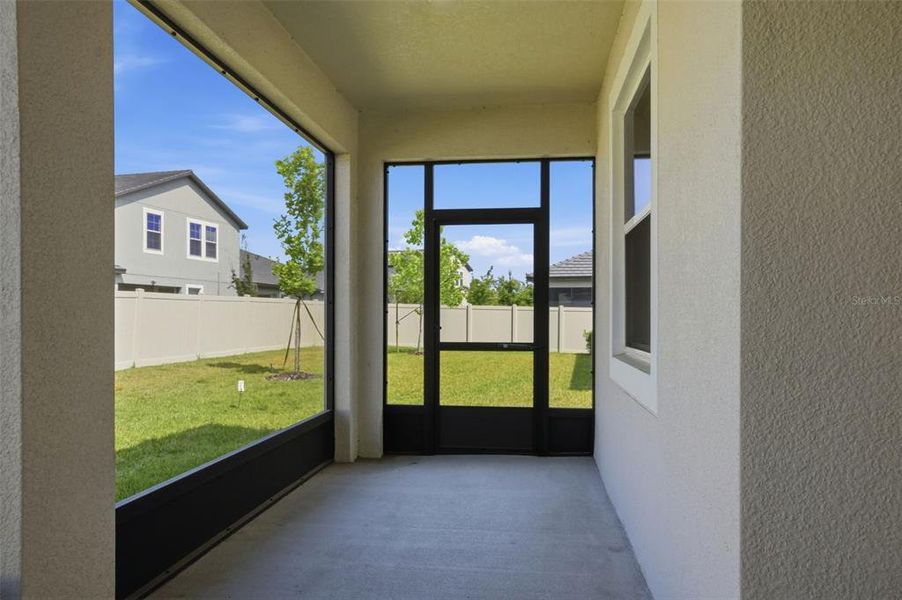 Exterior details and patio area of a home in Mirada Active Adult, San Antonio (Image 4).