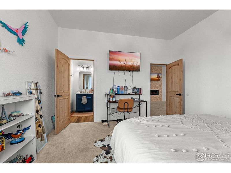 Furnished interior view inside a new home in , Weldona (Image 9).